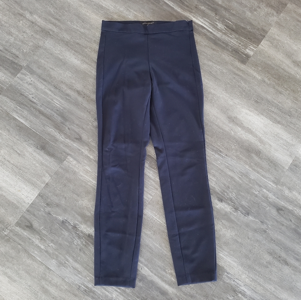 Navy Banana Republic Devon Dress Pant